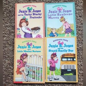 Junie B. Jones Book Set Of 4 - Colorful Covers